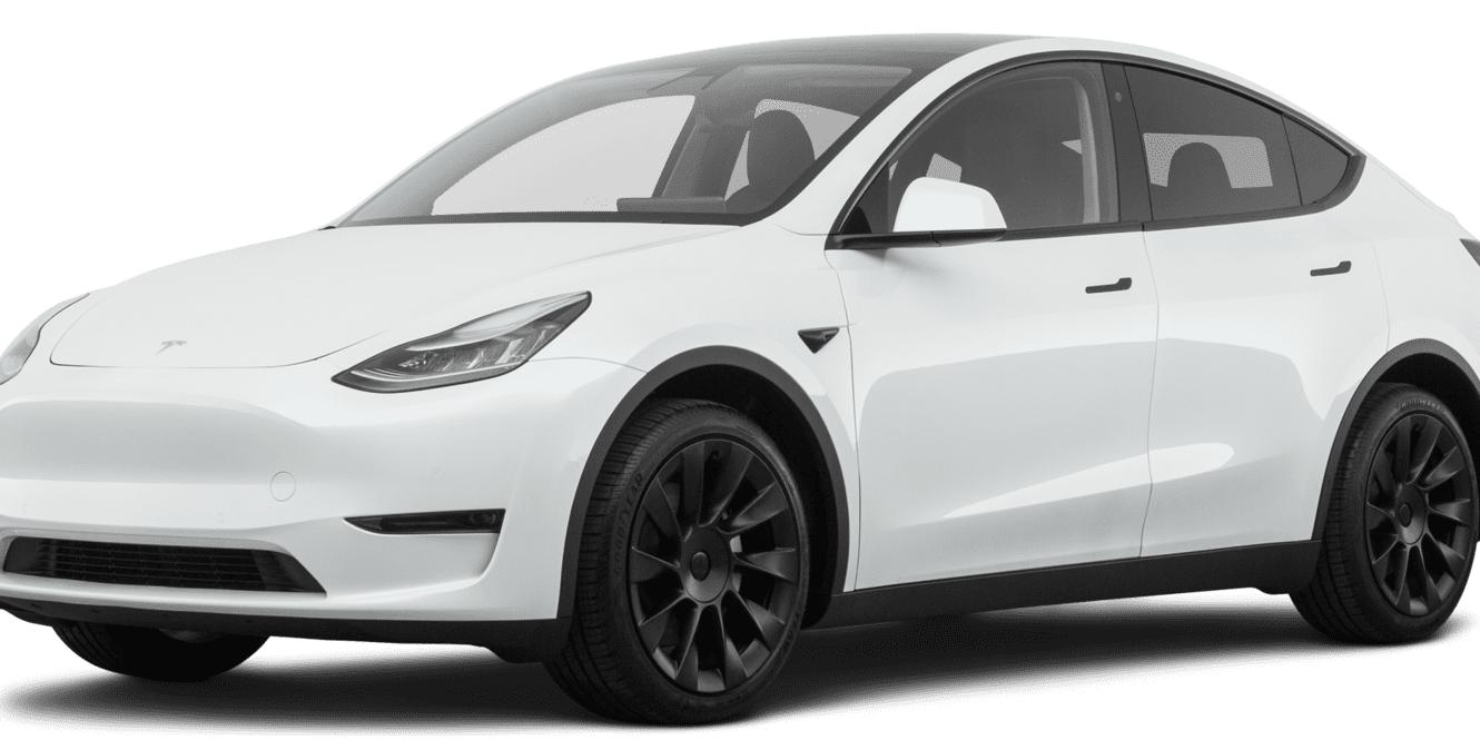 TESLA MODEL Y 2021 5YJYGDEE1MF063545 image